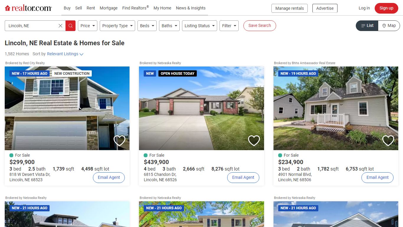 Lincoln, NE Real Estate - Lincoln Homes for Sale | realtor.com®